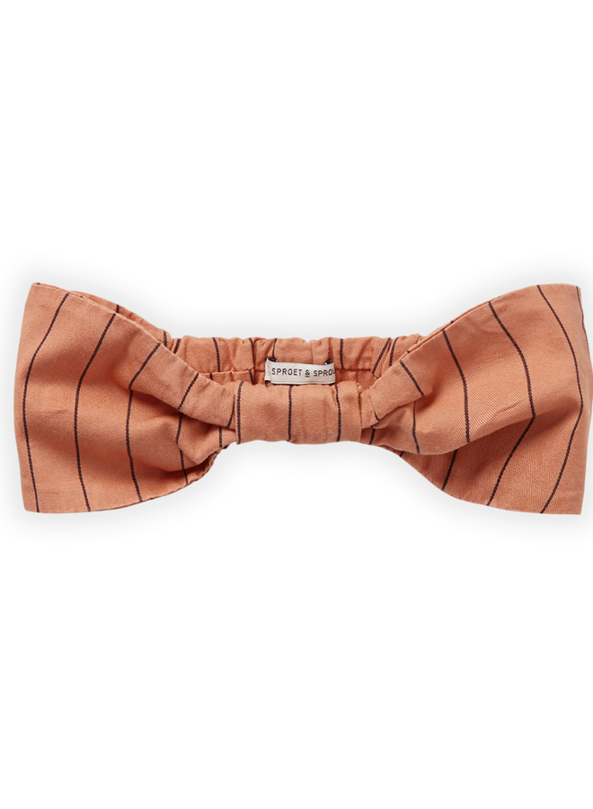 Sproet & Sprout - Woven headband stripe Café
