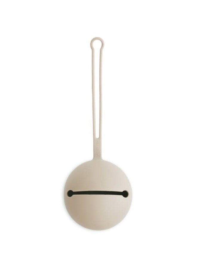 Mushie Pacifier case Shifting sand
