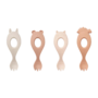 Liewood - Liva silicone spoon 4-pack - Rose mix