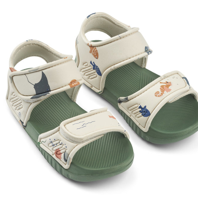 Liewood - Blumer sandals - Sea creature sandy