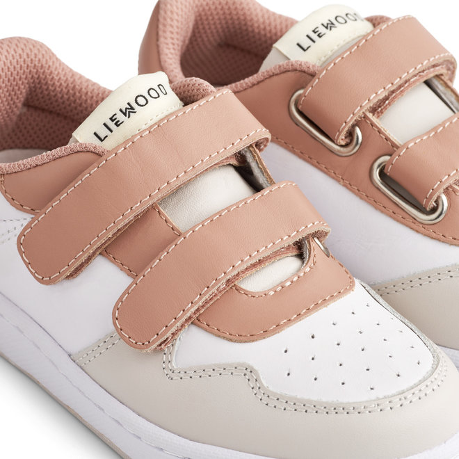 Liewood - Drew leather sneakers - Pale tuscany mix