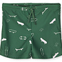 Liewood - Otto Printed Swim Pants - Skate / Garden green