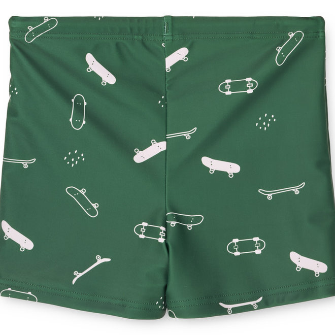 Liewood - Otto Printed Swim Pants - Skate / Garden green