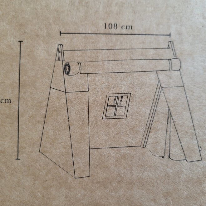 Konges Slojd - Play tent lemon