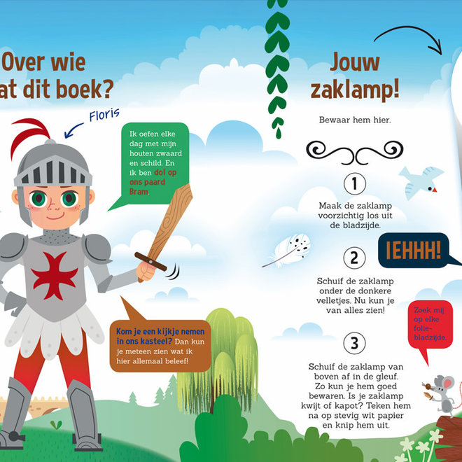 Speuren naar ridders & kastelen - Zoekboek