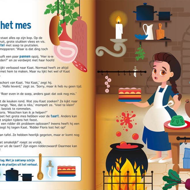 Speuren naar ridders & kastelen - Zoekboek