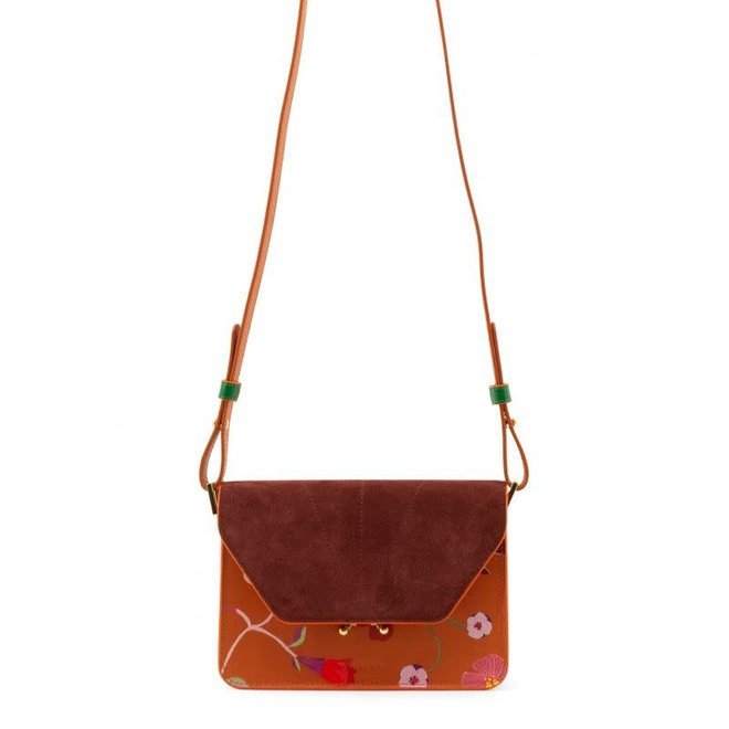 The Sticky Sis Club Shoulder brown bag LIMITED edition Jasmijn van der Zwaan