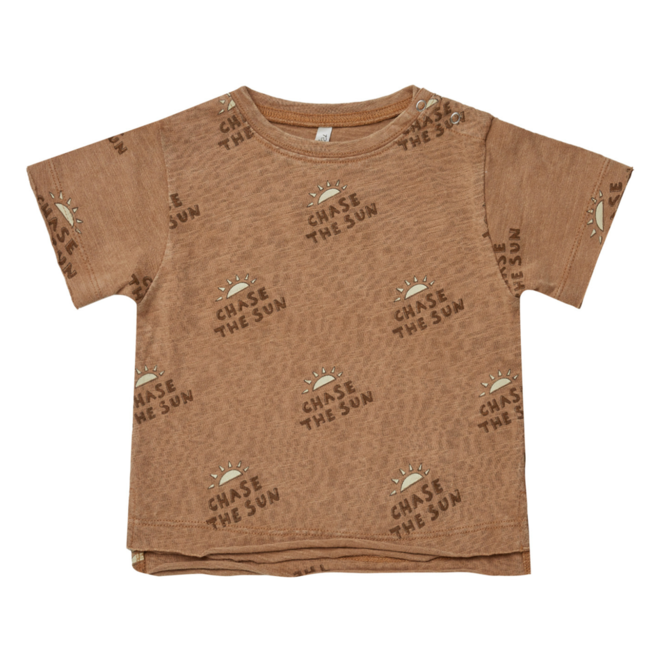 Rylee & Cru - Raw edge t-shirt Chase the sun