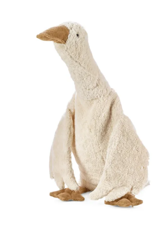 Senger - Cuddly animal Goose large  - White