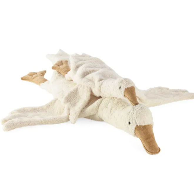 Senger - Cuddly animal Goose large  - White