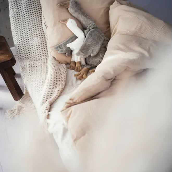 Senger - Cuddly animal Goose large - Grey (Vegan)