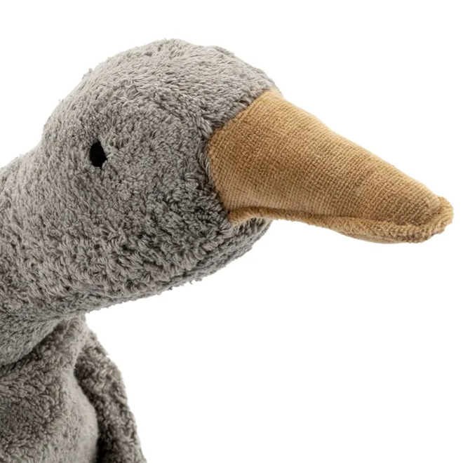 Senger - Cuddly animal Goose large - Grey (Vegan)