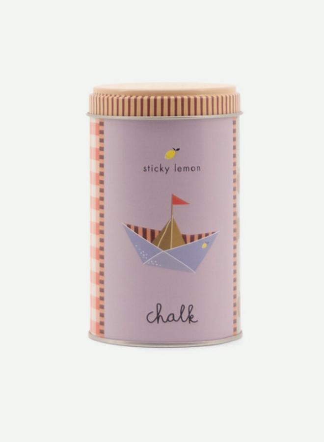 Sticky Lemon Sidewalk chalk Childhood memories
