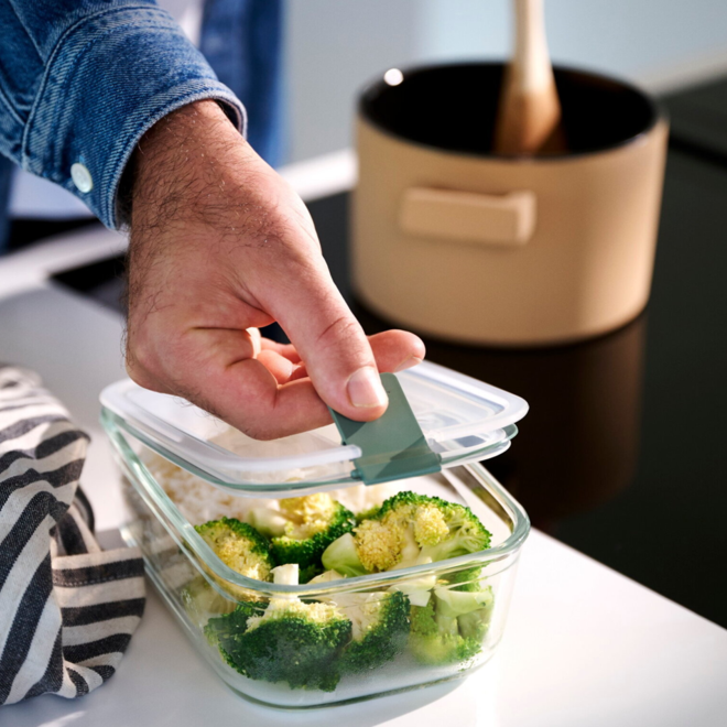 Mepal - Glas vershouddoos EasyClip 450 ml - Nordic sage