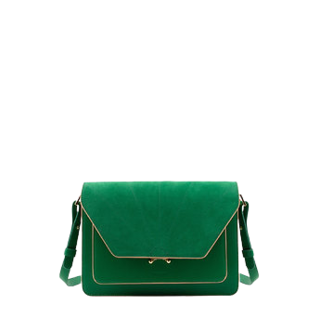 The Sticky Sis Club Satchel  / ton sur ton - green