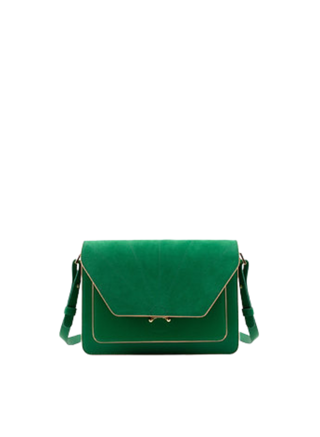 The Sticky Sis Club Satchel / ton sur ton - green