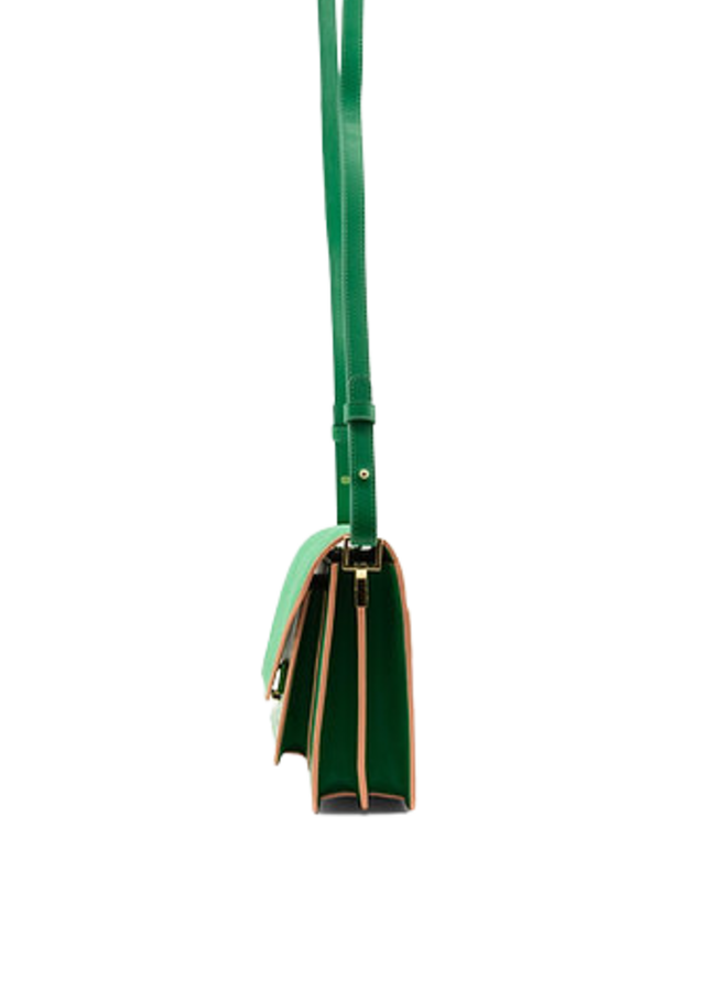 The Sticky Sis Club Satchel  / ton sur ton - green