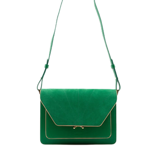 The Sticky Sis Club Satchel  / ton sur ton - green