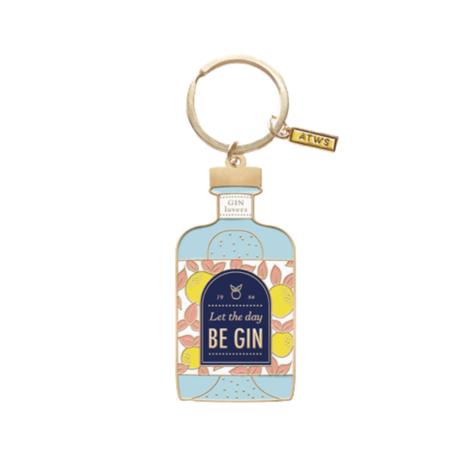 ATWS - Keychain 'Let the day Be Gin'