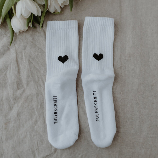 Socks 'Hearts' (size 43 - 46)