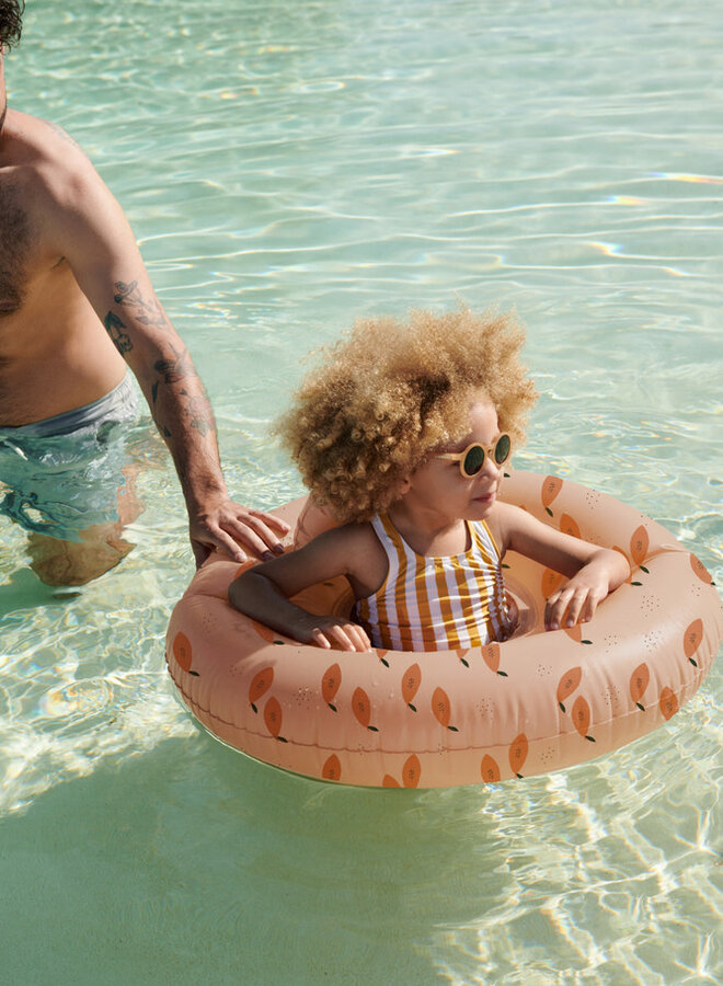 Liewood - Dawn Baby Swim Ring - Papaya / Pale tuscany