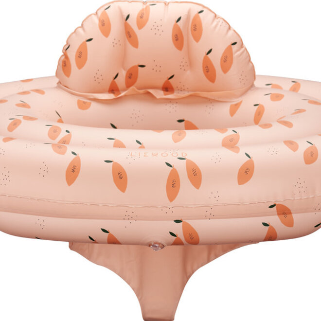 Liewood - Dawn Baby Swim Ring - Papaya / Pale tuscany