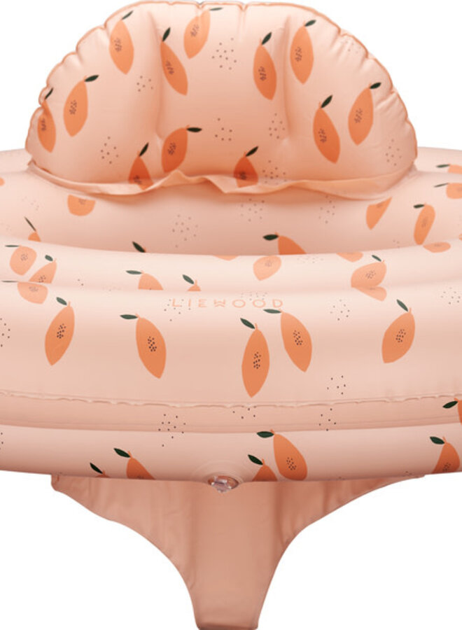 Liewood - Dawn Baby Swim Ring - Papaya / Pale tuscany
