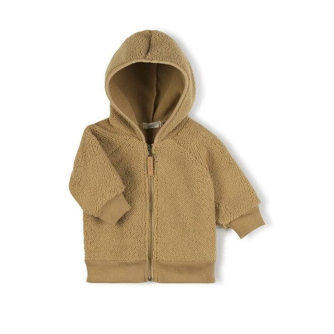 Nixnut Teddy jacket Camel