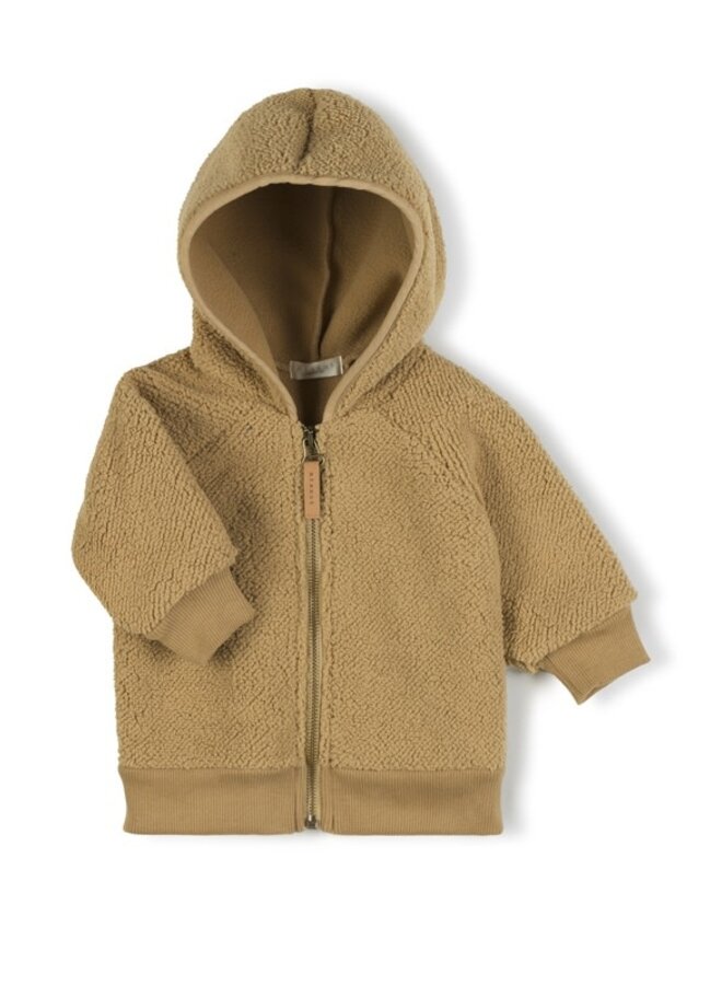 Nixnut Teddy jacket Camel