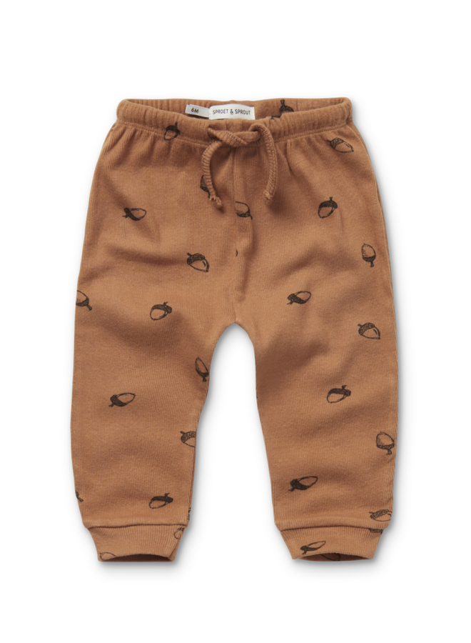 Sproet & Sprout - Baby sweatpants Acorn Lion