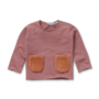 Sproet & Sprout - Baby sweatshirt teddy pockets Misty rose