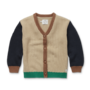 Sproet & Sprout - Cardigan knit colourblock Nougat