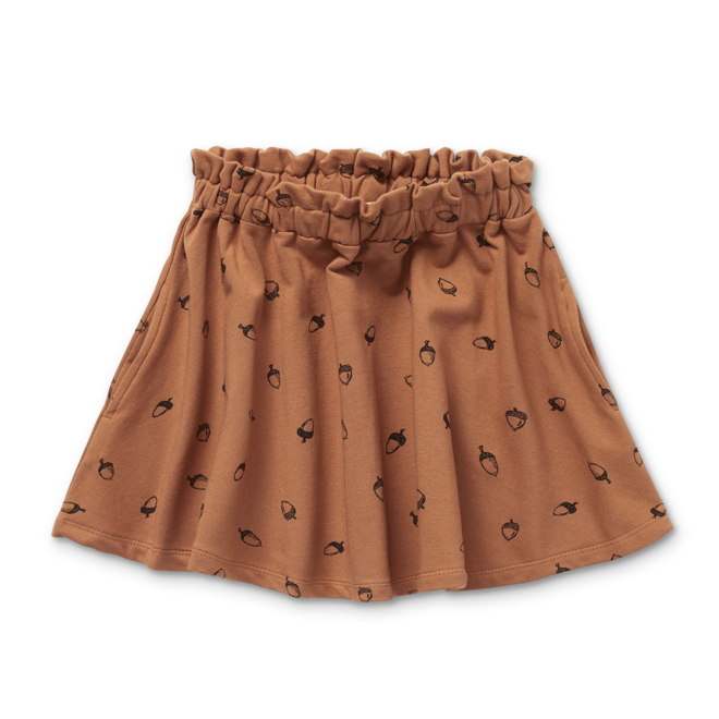 Sproet & Sprout - Paperbag skirt Acorn print Lion