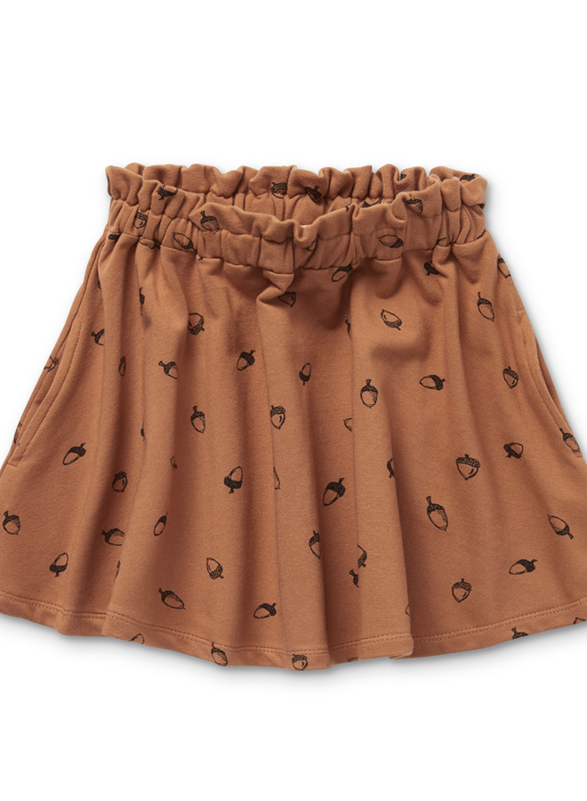 Sproet & Sprout - Paperbag skirt Acorn print Lion