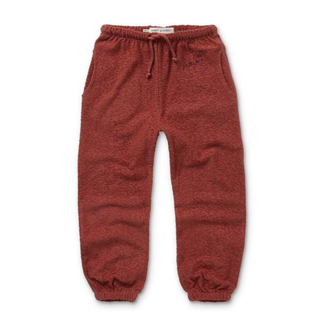 Sproet & Sprout - Sweatpants Jodelahiti Barn red