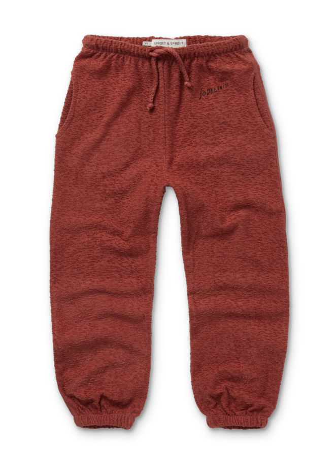 Sproet & Sprout - Sweatpants Jodelahiti Barn red