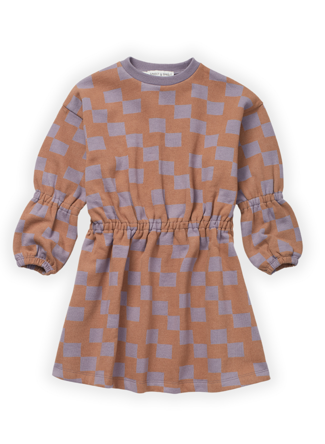 Sproet & Sprout - Balloon dress block print Lion