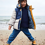 Liewood - Paloma Reversive Puffer Down Jacket Whale blue