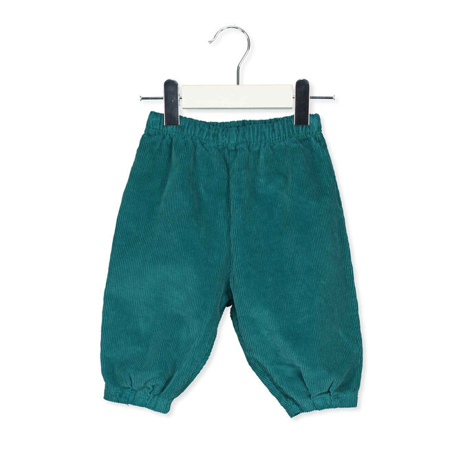 Lötiekids - Baby Corduroy Pants Forest green