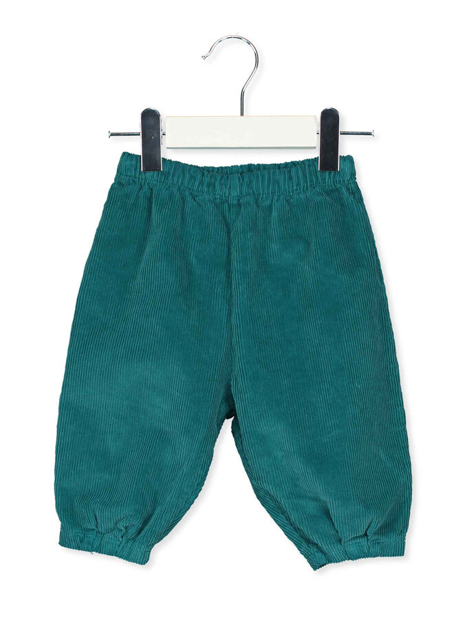 Lötiekids - Baby Corduroy Pants Forest green