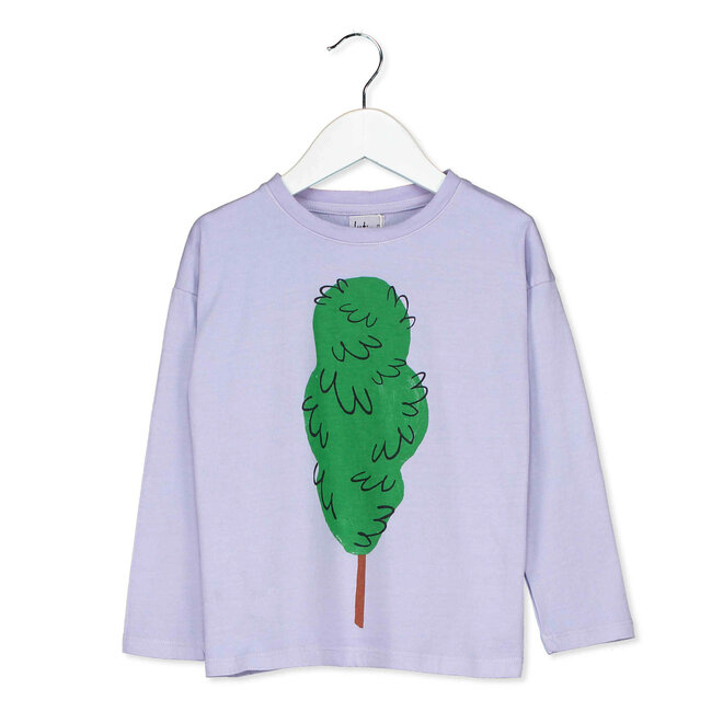Lötiekids - Long Sleeve Tshirt Big tree Mauve