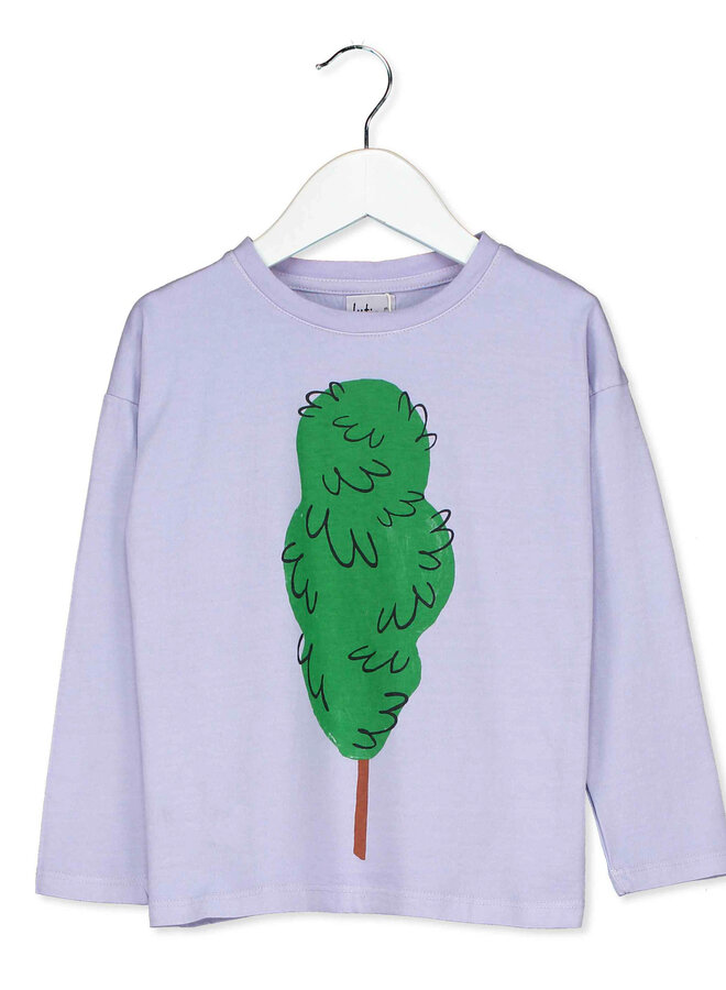 Lötiekids - Long Sleeve Tshirt Big tree Mauve