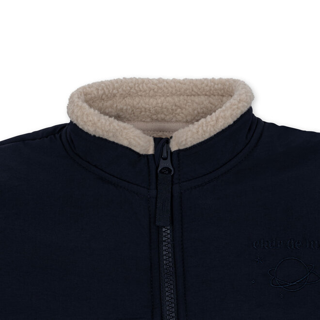 Konges Slojd - Flynn fleece jacket Oxford tan