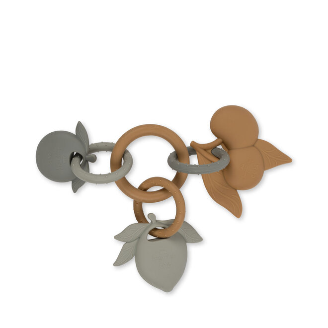 Konges Slojd - Silicone fruit ring Almond