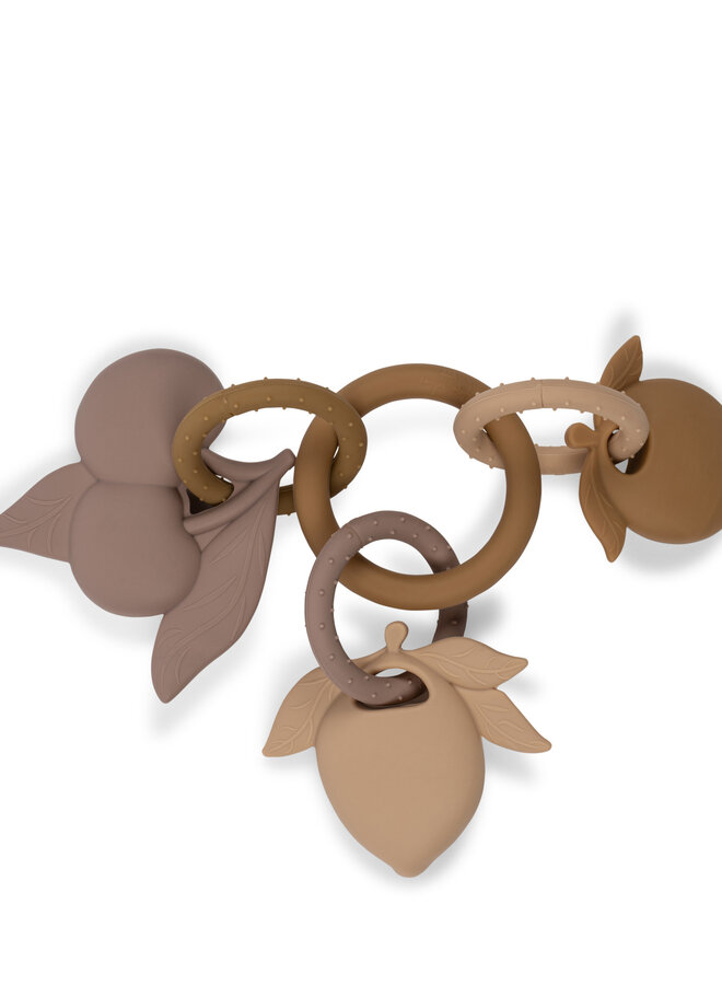 Konges Slojd - Silicone fruit ring Almond