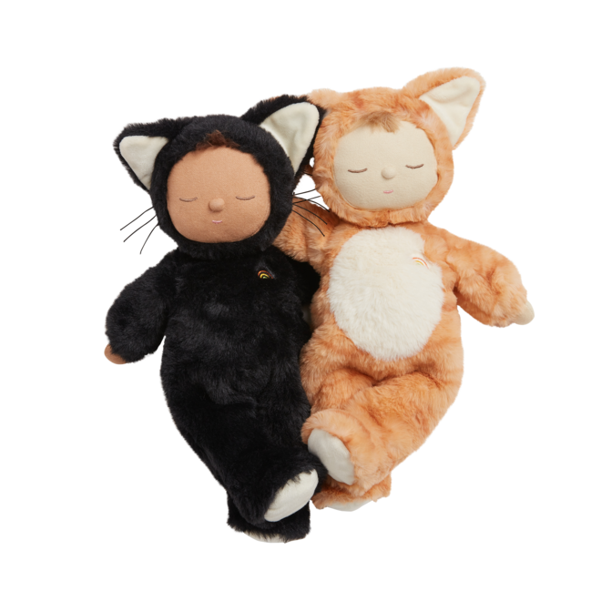 Olli & Ella - Cozy Dinkums Black Cat Nox (limited)