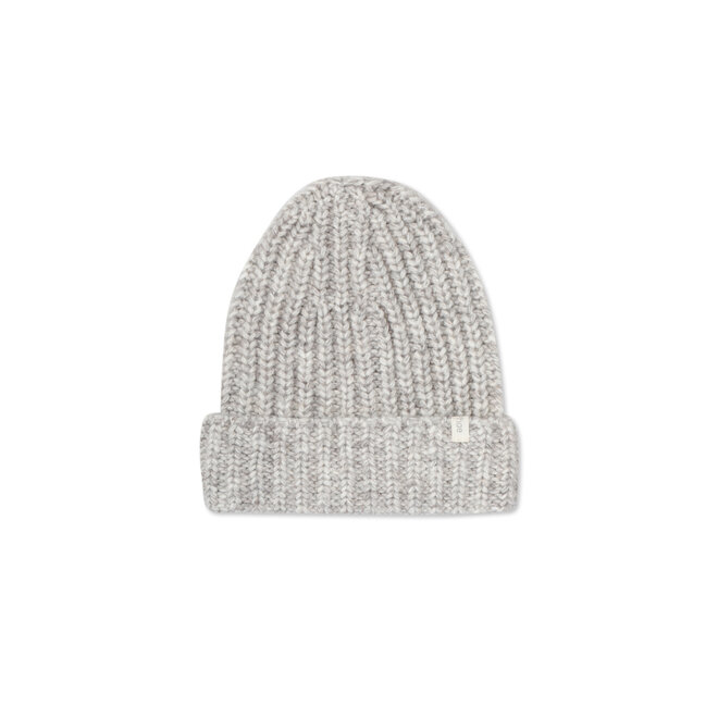 Phil & Phae - Recy-blend knit beanie Ash melange