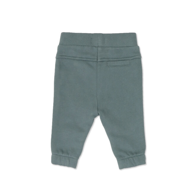 Phil & Phae - Tapered baby sweat pants Emerald