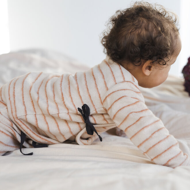 Phil & Phae - Teddy harem pants stripes Cream