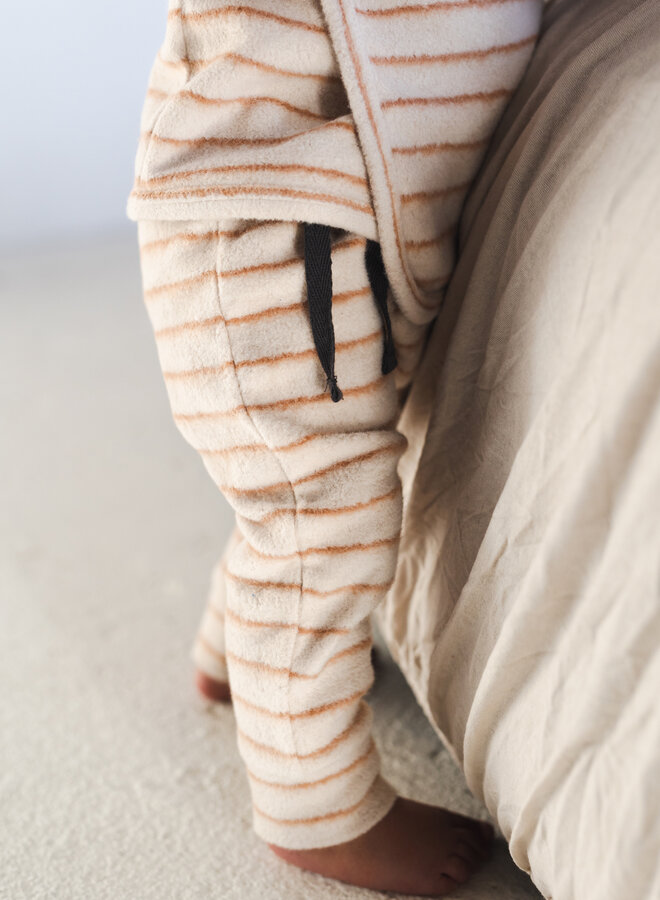 Phil & Phae - Teddy harem pants stripes Cream